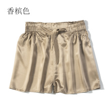 100% Real Silk Heavy Silk Women's Shorts solid colors belted waist in 5 colors one size JN432