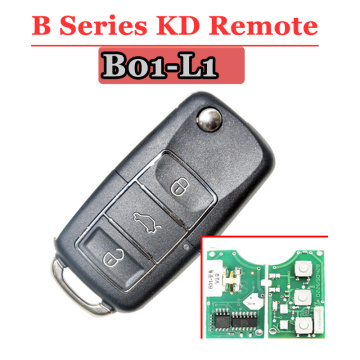 KEYDIY KD Remote B01 L1 Remote Key 3 Button B Series Remote Control With Black Colour For URG200/KD900/KD200 Machine