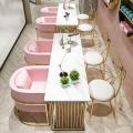 Manicure table and chair set combination simple double deck single manicure table worktable double manicure table