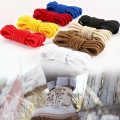 1Pair New Shoelace Top Quality Polyester Solid Classic Round Shoelaces Casual Sports Boots Lace 90cm 120cm 150cm 16 Colors F082