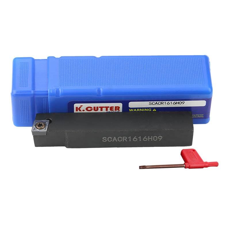 1pc SCACR1010K09 SCACR1212H09 SCACR1616H09 External Turning Tool Holder CCMT Carbide Inserts Lathe CNC Cutting Tools Set
