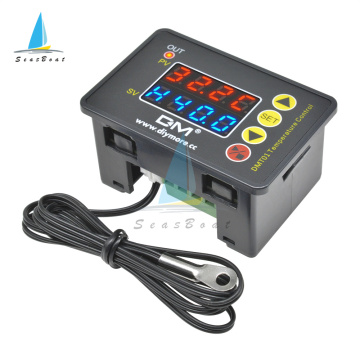 DMT01 12V 24V AC110-220V 20A Digital Temperature Control LED Display Thermostat With Heat/Cooling Control Instrument