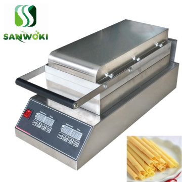 electric crepe making machine crispy egg roll baker machine Egg roll wafer biscuit machine Crispie waffle machine