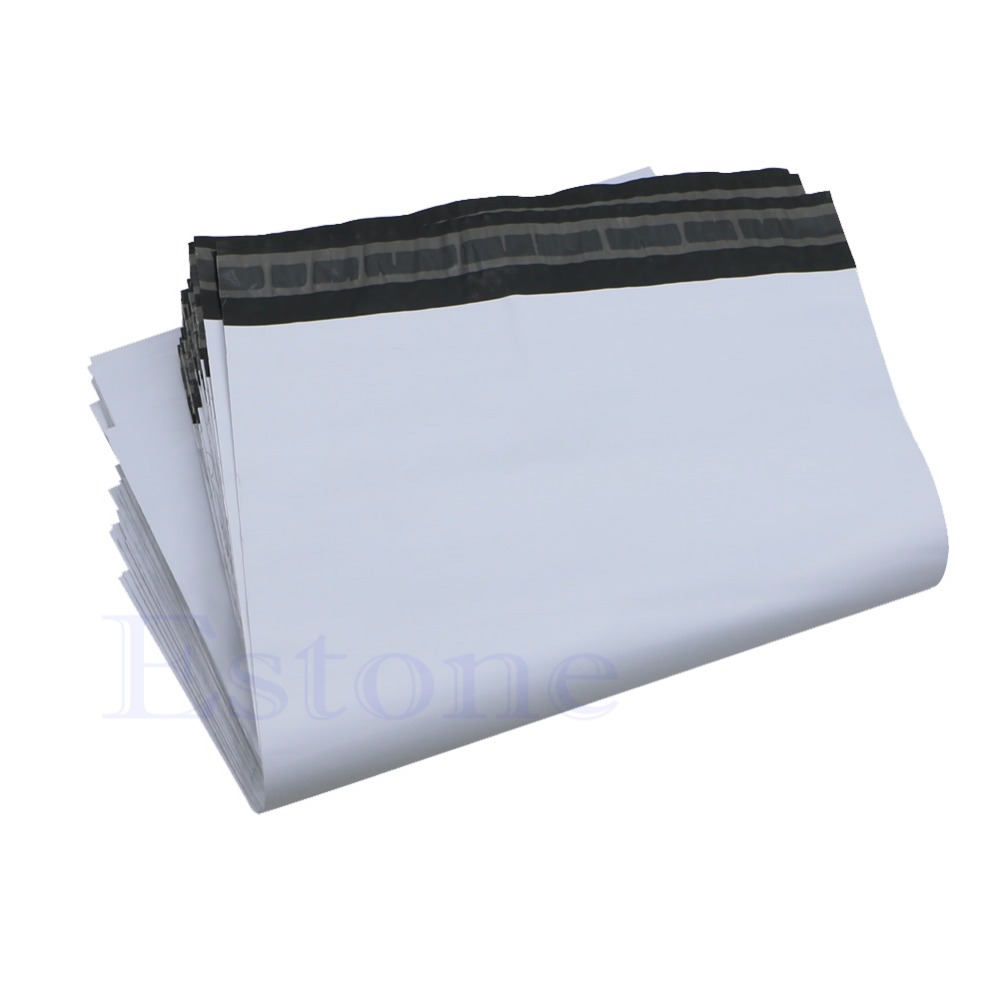 Lot 100Pcs 5 Sizes Poly Mailer Self Sealing Plastic Shipping Mailing Bag Polybag