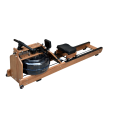 Rowing Machine Home Equipment Water Rower Resistance Wood Material Abdominal Pectoral Arm Body Fitness Training Rowing Indoor