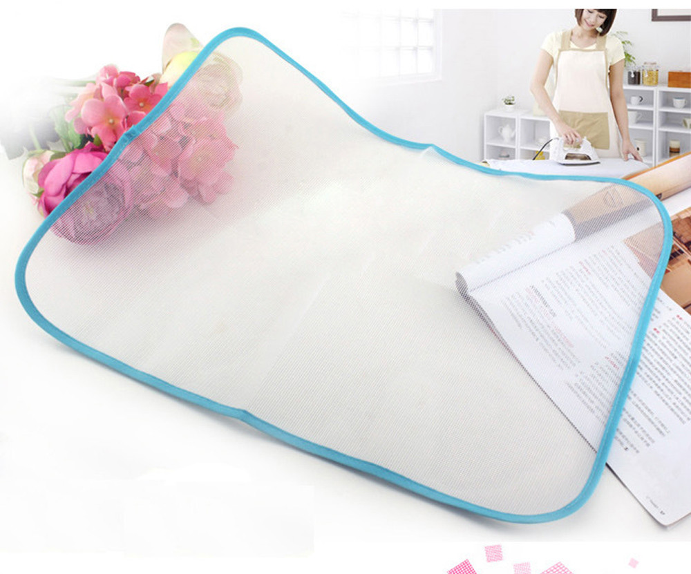 Protective Insulation Ironing Board Cover Random Colors Against Pressing Pad Ironing Cloth Guard Protective Press Mesh #L