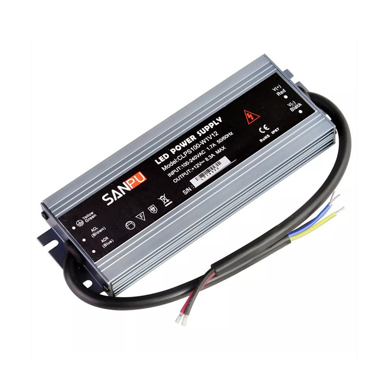 LED ultra-thin waterproof power supply IP67 AC 110V 220V to DC12V DC24V LED Driver Waterproof Ultra Thin LED Light Transformer