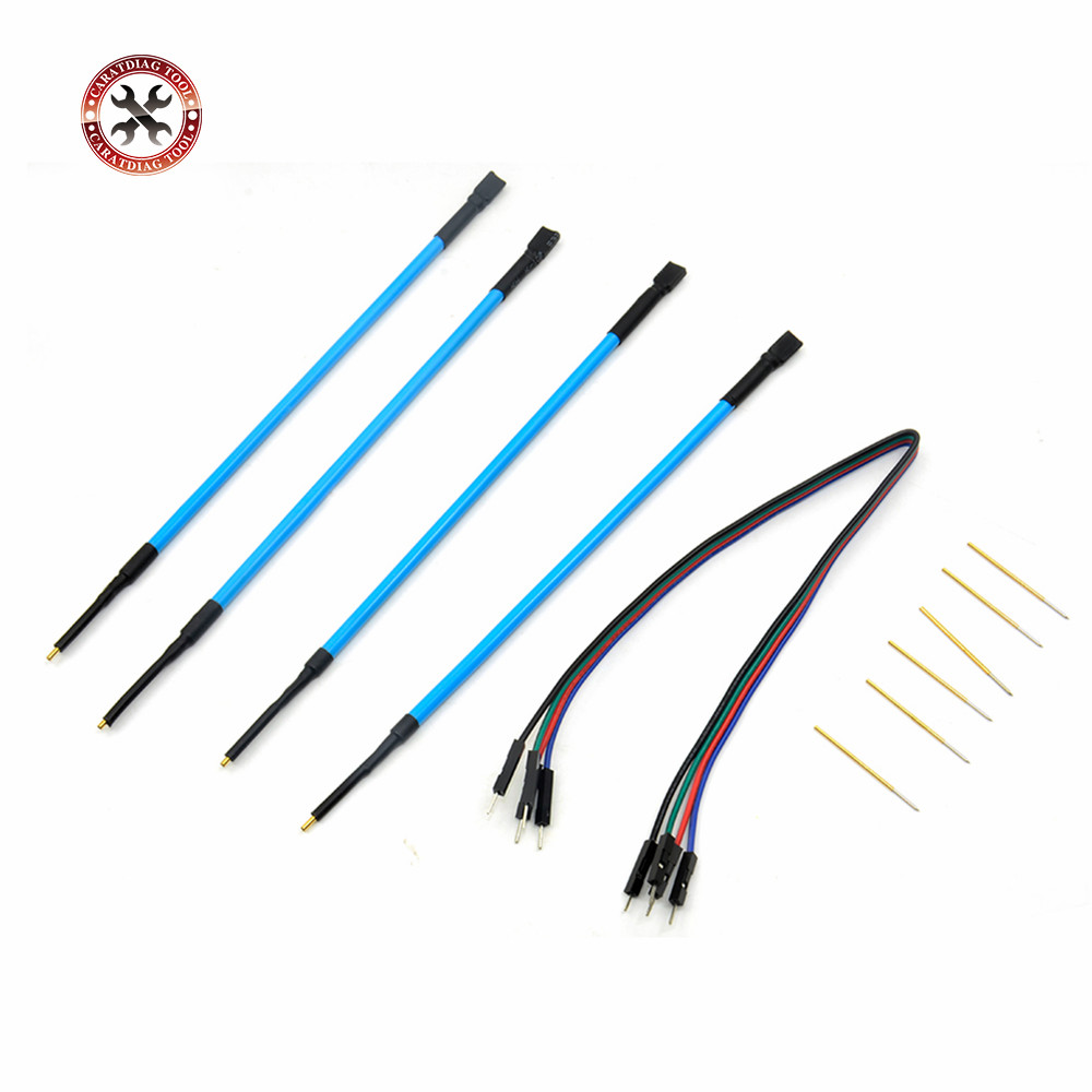 Newest 4pcs/set Probe Pens Full Set LED BDM Frame pins For Chip Tuning Tool LED Light Free Shipping