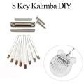 Kalimba Keys Diy Thumb Piano 8 Keys Bridge Saddle Hardware Pack For Kalimba Thumb Piano Mbira Diy Replacement Parts Accessory