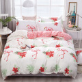 Cute Rabbit Children Kids Bedding Sets Soft Duvet Cover Bed Sheet Pillowcase Bed Cover Linens Bedclothes Babies Gift