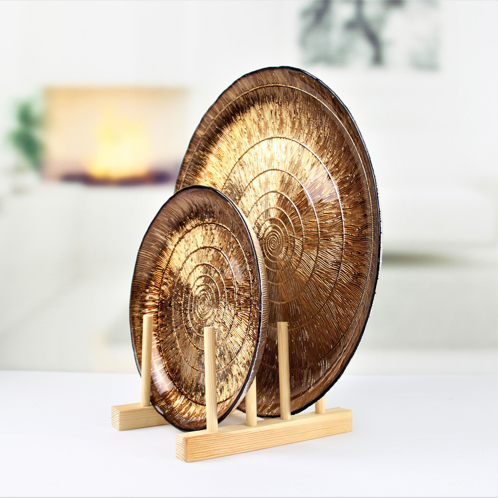 Glass Charger Plates