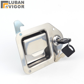 6205 stainless steel, automobile trailers, RVs, toolbox lock/ small square lock / wrecker toolbox lock Auto Parts