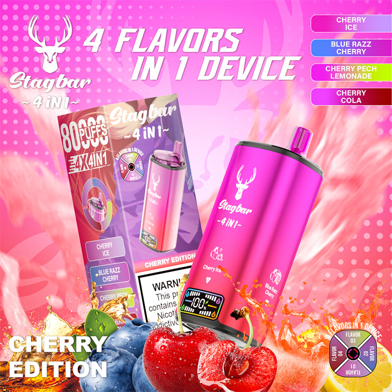 stag bar 4 in 1 80k puffs