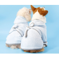 Dog Bathrobe Soft Warm Pajamas Double-Sided Adjustable