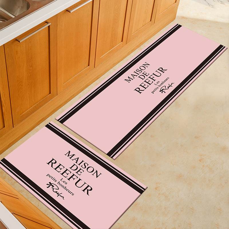 Anti-slip Kitchen Mat Modern Bath Carpet Entrance Doormat Tapete Absorbent Rugs for Bedroom Prayer Pad