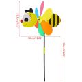 New Sell 3D Large Animal Bee Windmill Wind Spinner Whirligig Yard Garden Decor