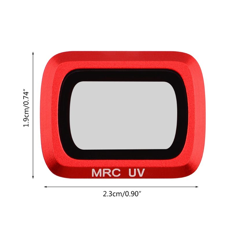 Red Coated Filter UV CPL ND4/8/16/32 Lens Filter for D-JI Mavic Air 2 Drone