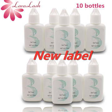 Free Shipping Wholesale 10 bottles/lot Korea ibeauty IB Clear Gel Remover Eyelash Extensions Glue Remover 15ml lash makeup tools