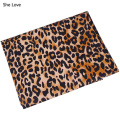 Chzimade 1 Yard Ankara African Polyester Wax Leopard Print Fabric For Party Dress Making Accessories
