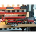 NEW 2021 Technology Building Block Moc-7909 Boom Engineering Truck Crane High Difficulty Challenge Remote Control Assembly Toys