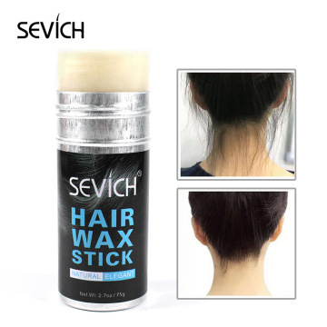 Men Female Hair Oil Wax Cream Edge Control Hair Styling Cream Broken Hair Finishing Anti-Frizz Hair Fixative Gel 75g TSLM1