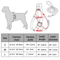 Nylon Pet Vest Harness Adjustable Dog Harness Leash Set Reflective Pet Harness Collar Reflective Dog Cat Leash Lead Pet Supplies