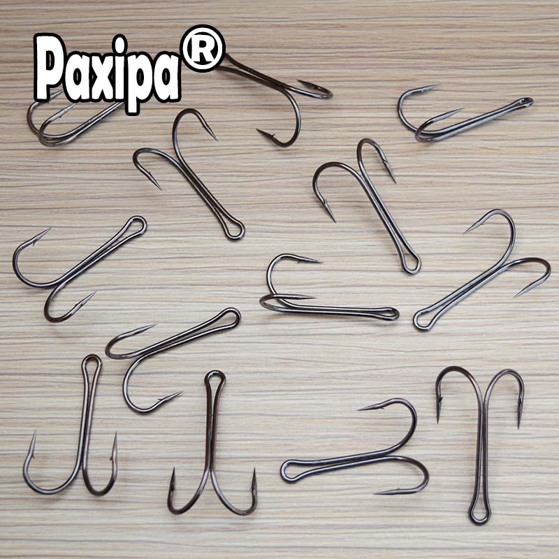20pcs Double Fishing Hook Fly Tying Double Hook Bass Weedless Fishing Hook Fishhook for Soft Lure Jig