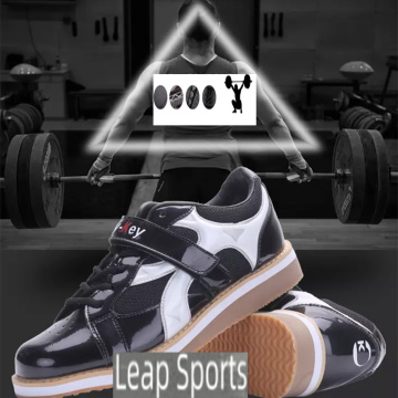 Plus Size Professional Adult Weight Lifting Shoes For Suqte Power Lifting Exercise Training Leather Non Slip Weightlifting Shoes