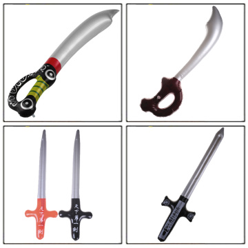 Inflatable Pirate Toy Sword Stage Props Inflated Children Cosplay Hot Toys Outdoor Fun game Playing Birthday Party Favors