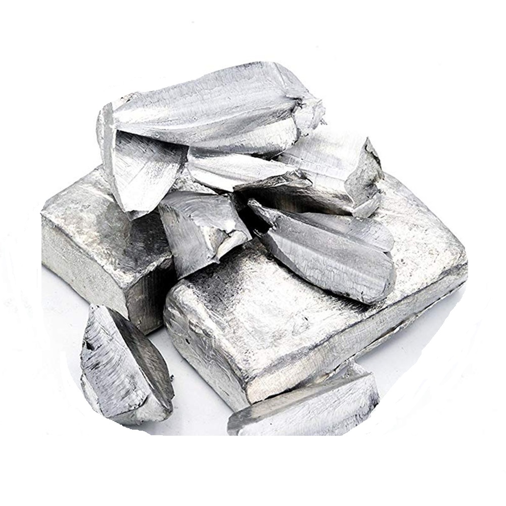 High Purity Indium Ingot Metal Indium Block 99.995% Pure In 4N5 Elemental Indium Experiment Analysis AR Grade Indium