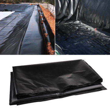 Waterproof Membrane Liner Cloth HDPE Fish Pond Liner Garden Pond Thick Heavy Duty Black Pond Liner 2x2m/2x3m/3x3m