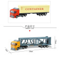 Alloy Metal Car Model Container Truck Diecast Model Educational Toys For Children Kids Christmas Birthday Gift For Boys Vehicle