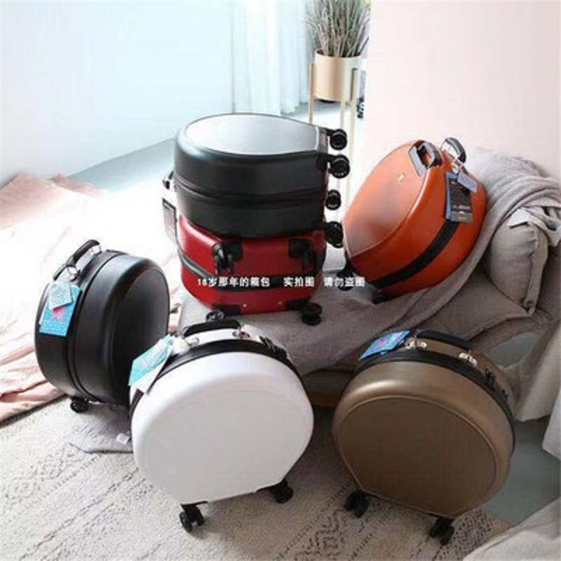 Cute girl luxury lovely Personality Boarding Mute Rolling Luggage Spinner brand Travel short journey Suitcase