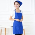 Pure Color Cooking Kitchen Apron Male and Female Universal Chef Waiter Cafe Shop BBQ Hairdresser Aprons Custom Gift Bibs