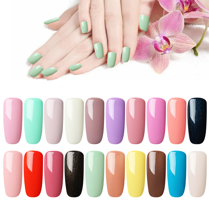 ROSALIND 10ml Gel Nail polish UV Colors Nail Gel For Nail Art Lacquer Vernis Semi Permanent Acryl Hybrid Gel Varnishes Top Coat