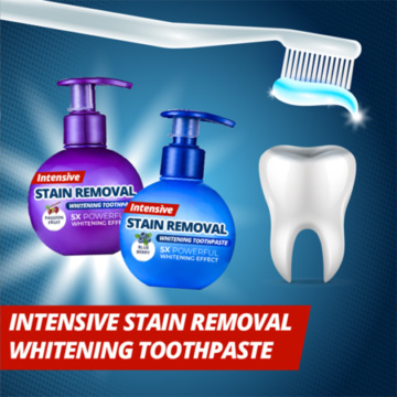 Intensive Stain Remover Whitening Toothpaste Anti Bleeding Gums for Brushing Teeth Oral Supplies
