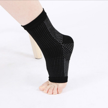 Foot angel anti fatigue compression foot sleeve Ankle Support Running Cycle Basketball Sports Socks Outdoor Men Ankle Brace Sock