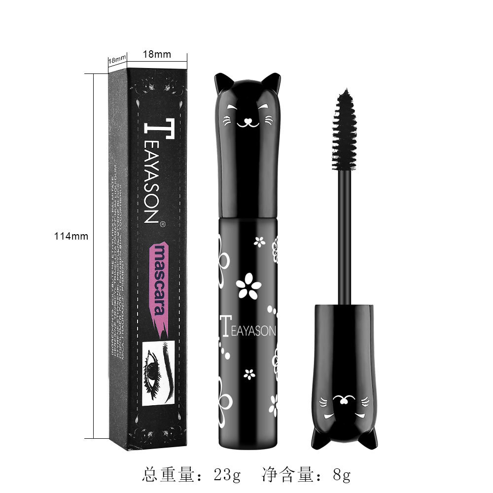 Fashion Sexy Purple Mascara Makeup 4D Silk Fiber Lash Mascara Waterproof Rimel 3d Mascara Extension Thick Long Curling Eyelash