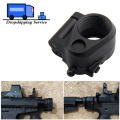 Tactical AR Folding Stock Adapter Airsoft Hunting Accessory For M16/M4 SR25 Series GBB(AEG) HT2-0042-1BK