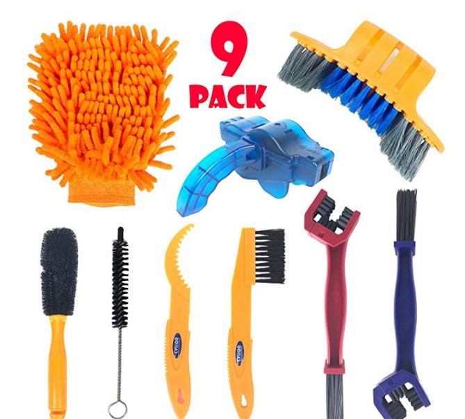 Bicycle Chain Cleaner Tool Bike Chain Cleaner Set Cleaning Brush Tool Convenient Maintenance Tools Cycling Accessories MTB