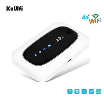 KuWFi 4G Wifi Router 4G FDD/TDD LTE Routers 150Mbps Pocket Wifi Mini Wireless Router&Wireless Modem With SIM/SD Card Slot