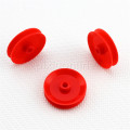 5pcs/pack J346 29mm Red ABS Belt Pulley Model Mini Belt Transmission Pulley DIY Parts Free Shipping Russia