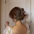 4 Styles Elegant Hair Claws Woman Hairpins Hair Accessories Girls Hair Crab Headwear Hairgrip Fashion Barrettes