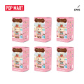 POP MART 6PCS Sale Promotion The Monster Patisseries Series Toys figure Action Figure Birthday Gift Kid Toy free shipping