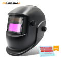 MUFASHA Welding Helmet with Auto Darkening Filter (ADF) Black Mask