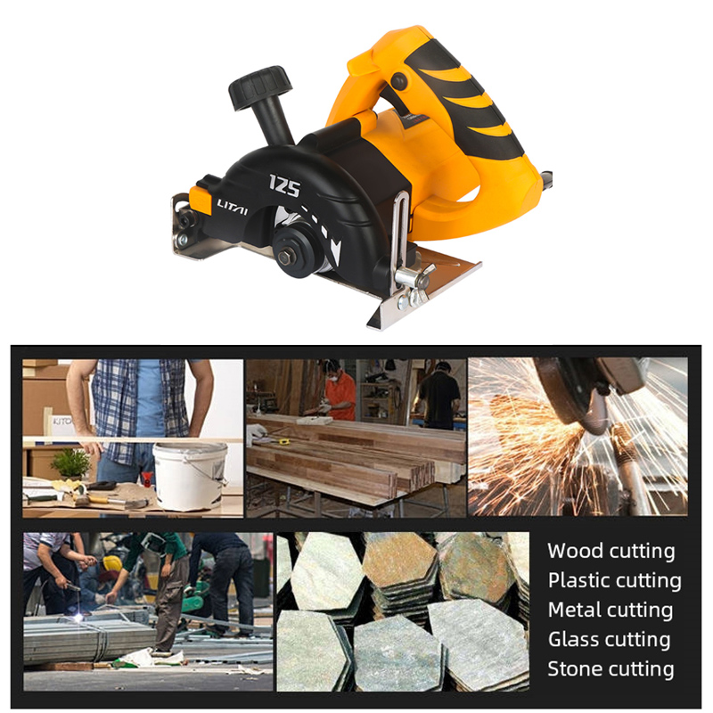 4800W Electric Cutting Portable Floor Tile Cut Machine Woodworking Cutting Machine Industrial Cutter Grade Ceramic Brick Stone