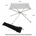 Desert Fox Fire Outdoor Frame Portable Bonfire Campfire Picnic Pit Camping BBQ Stand Wood Charcoal Burn Rack Stove Heating Mesh