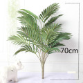 70cm 21Heads Large Tropical Palm Tree Green Plant Branch Silk Palm Leaves Faux Monstera Bouquet for Home Bonsai Decoration