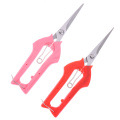 1Pc Gardening Hand Pruner Garden Scissors Pruning Shears Micro-Tip Pruning Snips Leaf Trimmer Straight Florist Scissor For Plant