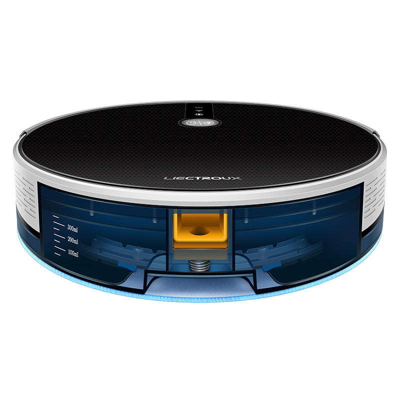 LIECTROUX C30B Robot Vacuum Cleaner Smart Mapping,App & Voice Control,4000Pa Suction,Wet Mopping,Floor Carpet Cleaning,Disinfect